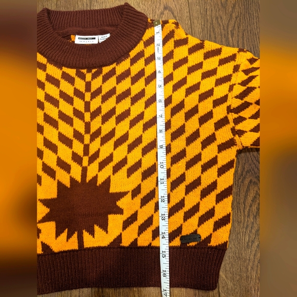 Noisy May cropped acrylic sweater, size small - Picture 5 of 6